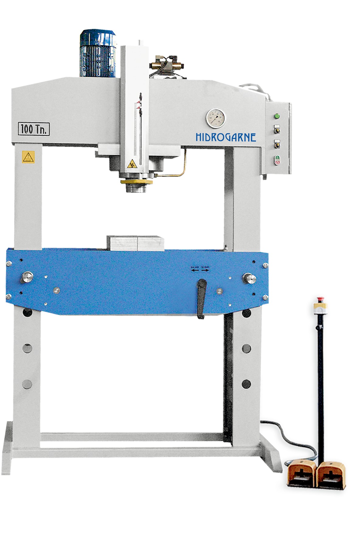 presse hydraulique d'atelier hydrogarne série DM 100